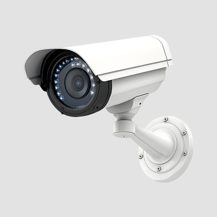 Wired PoE security camera