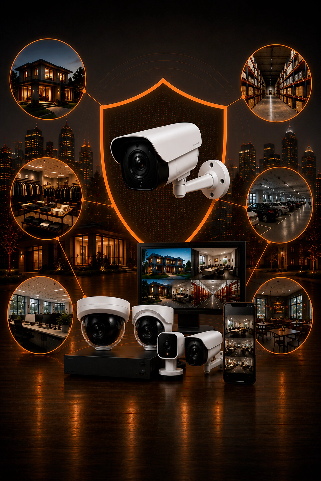 Camrelo home security installation team