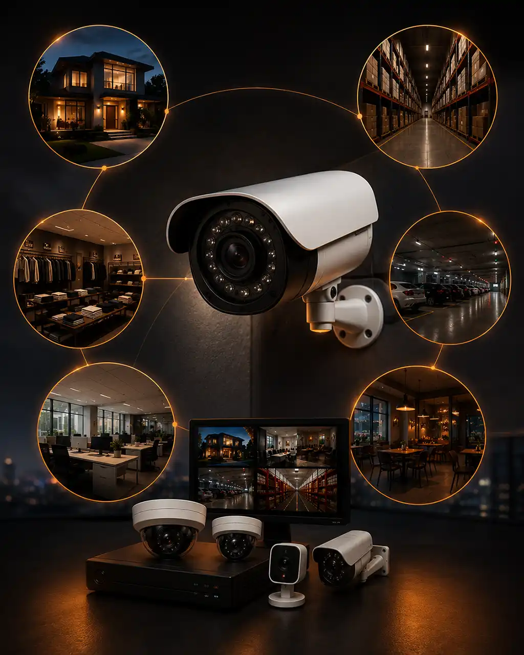 Camrelo home security installation team