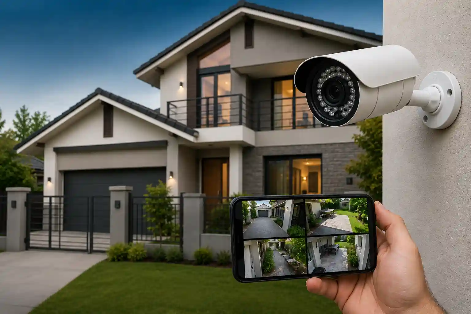 Residential surveillance system installation