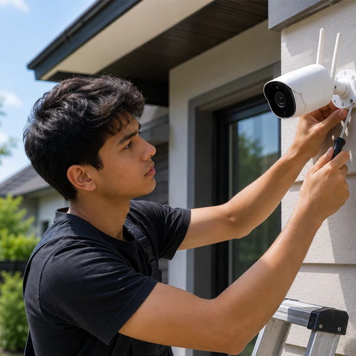 Outdoor security camera