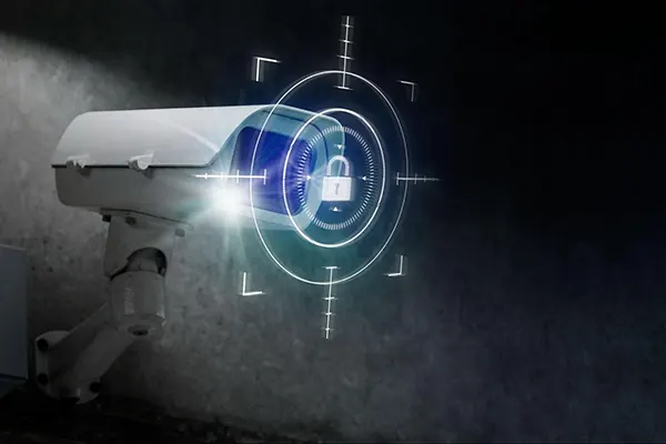 A standard CCTV camera with superior resolution.